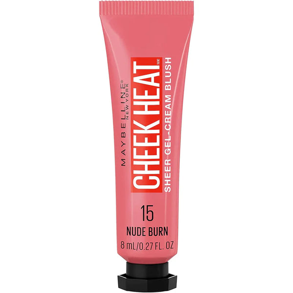 Maybelline - Cheek Heat Sheer Gel-Cream Blush - 15 Nude Burn