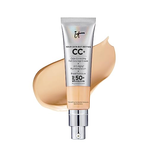 IT Cosmetics - CC+ Cream Full-Coverage Foundation with SPF 50+ - Fair Beige - 32ml