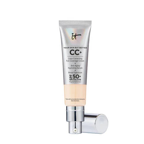 IT Cosmetics - CC+ Cream Full-Coverage Foundation with SPF 50+ - Fair light