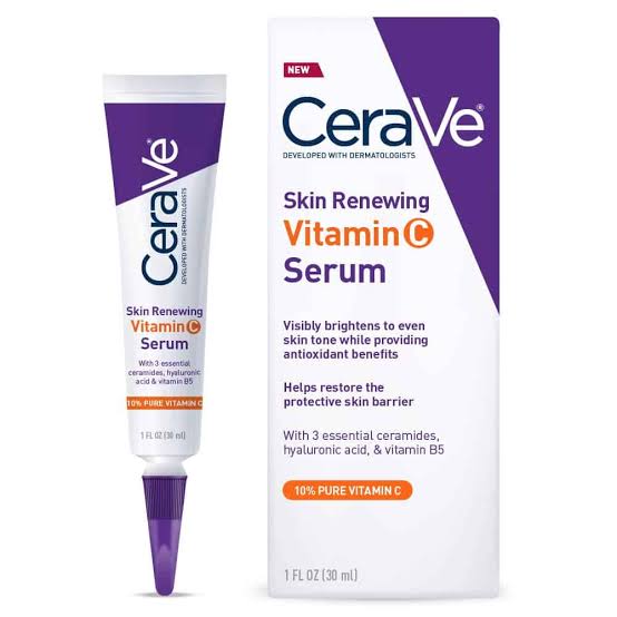 Cerave Skin Renewing Vitamin C Serum WITH 10% PURE VITAMIN C 30ML